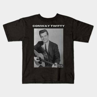 Conway Twitty Kids T-Shirt